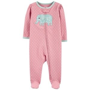 Baby Elephant Cotton Sleep and Play Pajamas